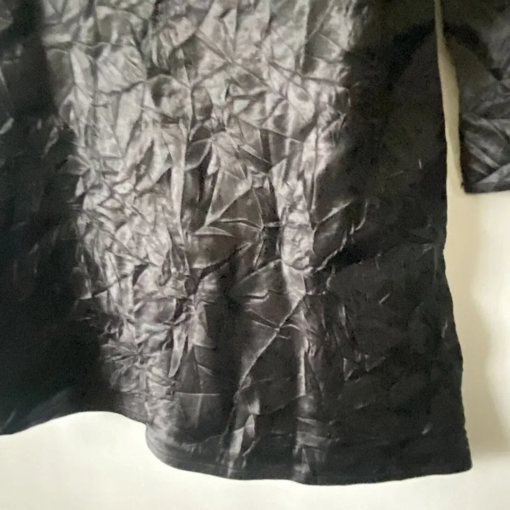 Free People Third Form Running Water One Shoulder Mini Dress Black M US10 NWT - Picture 6 of 10